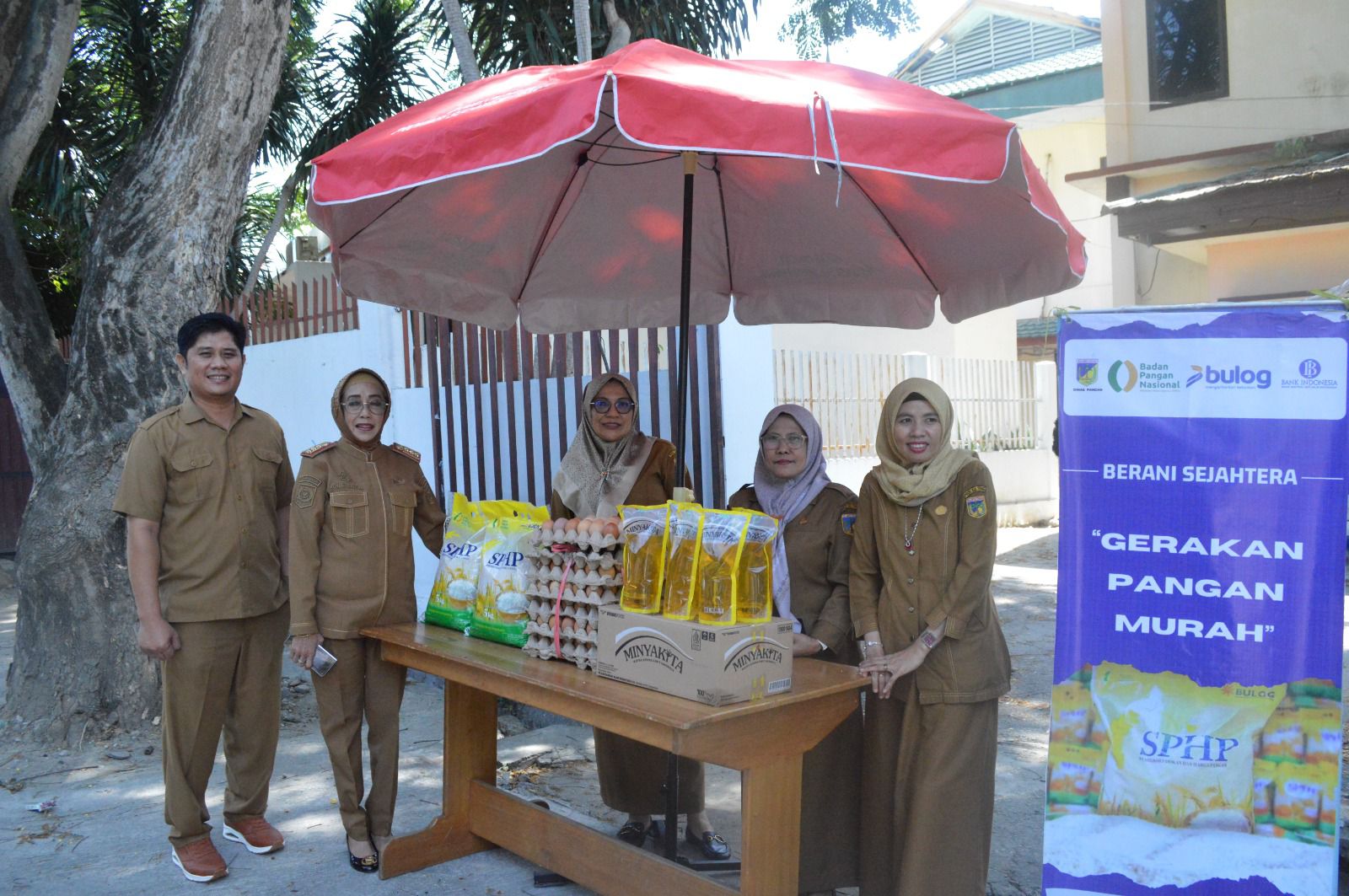 Kadis Pangan Turun Langsung ke Kios Pangan, Pastikan Stok Aman dan Harga Tetap Stabil