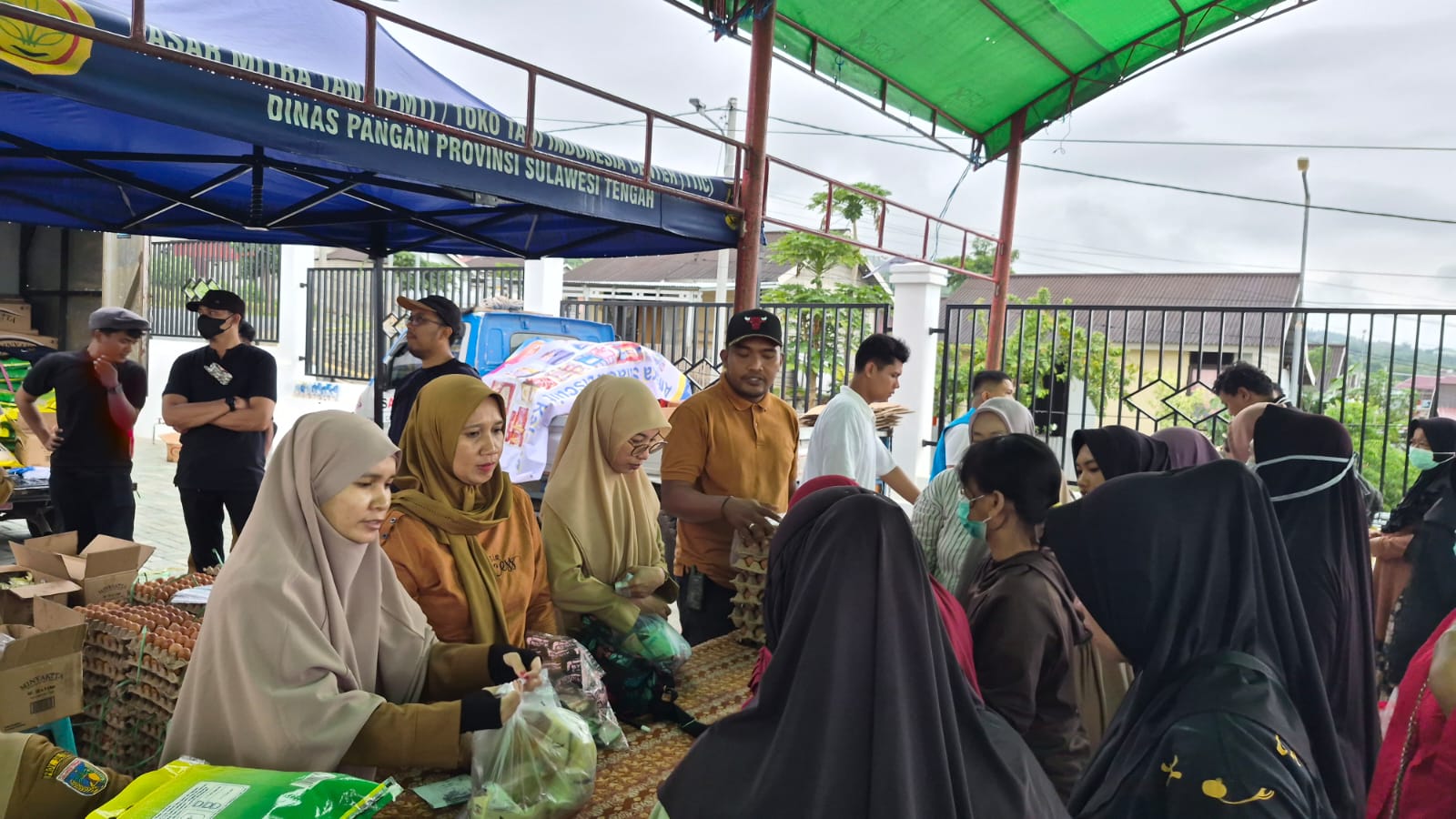 Gerakan Pangan Murah Hadir di Halaman Kantor Lurah Duyu, Bantu Masyarakat Dapatkan Bahan Pangan Terjangkau