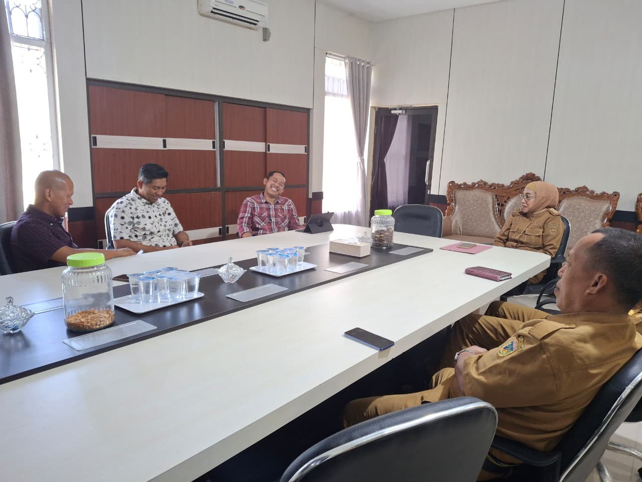 Dinas Pangan Provinsi Sulawesi Tengah Mengikuti Rapat Koordinasi dengan Korwas PPNS Polda Sulawesi Tengah